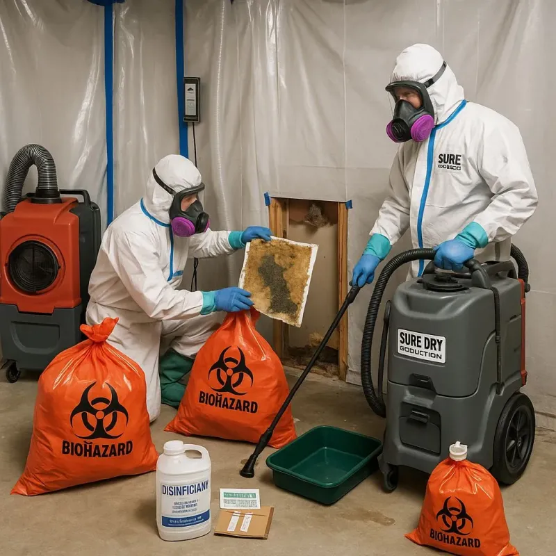 Contaminated Water Handling Protocols process in Cumberland County, TN