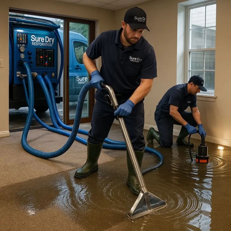 Water Extraction and Removal process in Cumberland County, TN